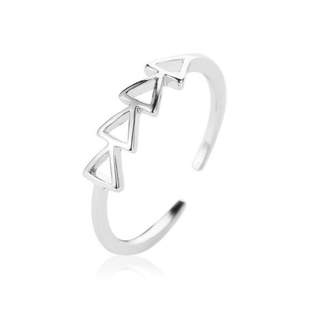 NWT🎉 Open Coper Triangle Ring